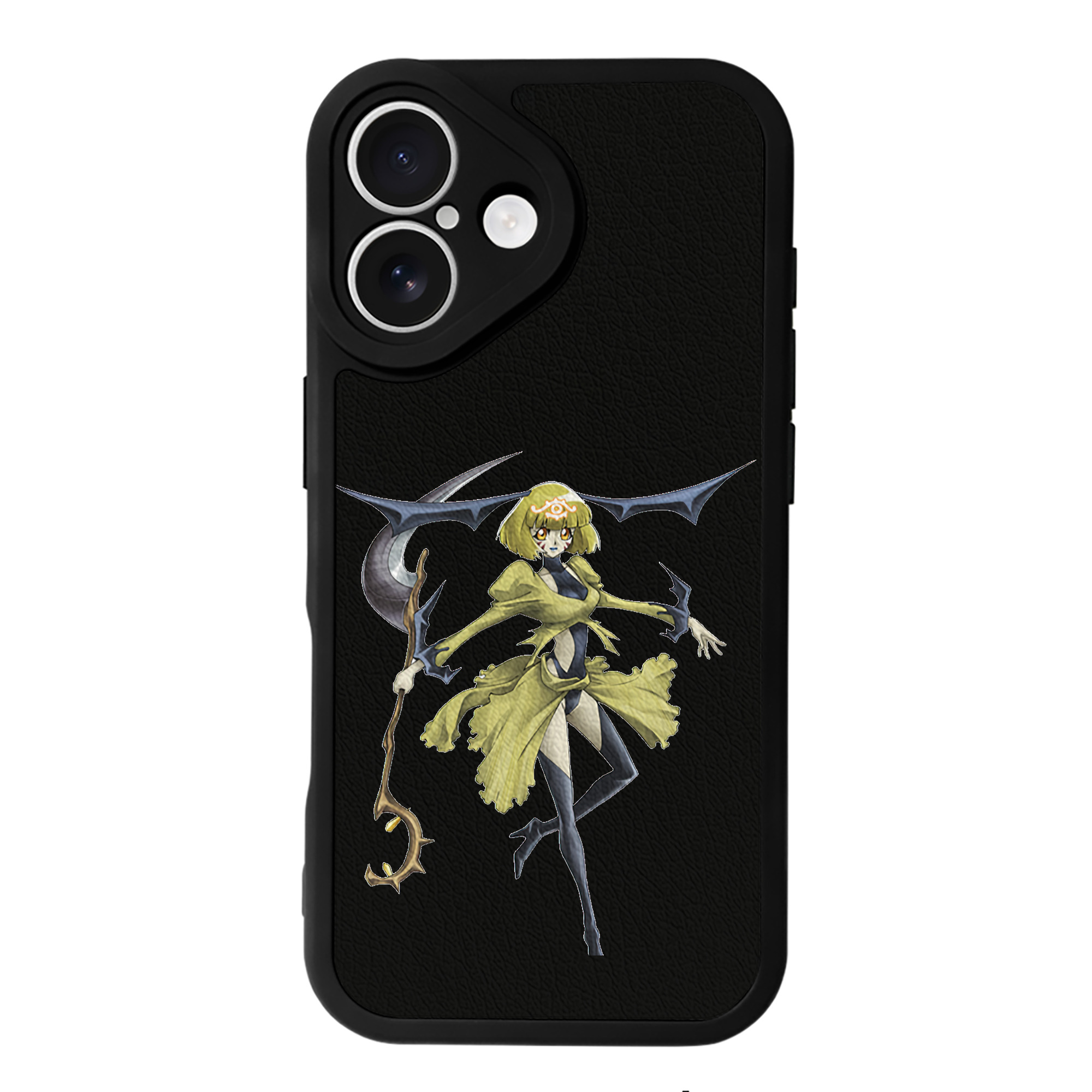 遊☆戯☆王 Yu-Gi-Oh! 【iPhone 16シリーズ対応】シリコンスマホケース（レザー調） 材質：シリコン